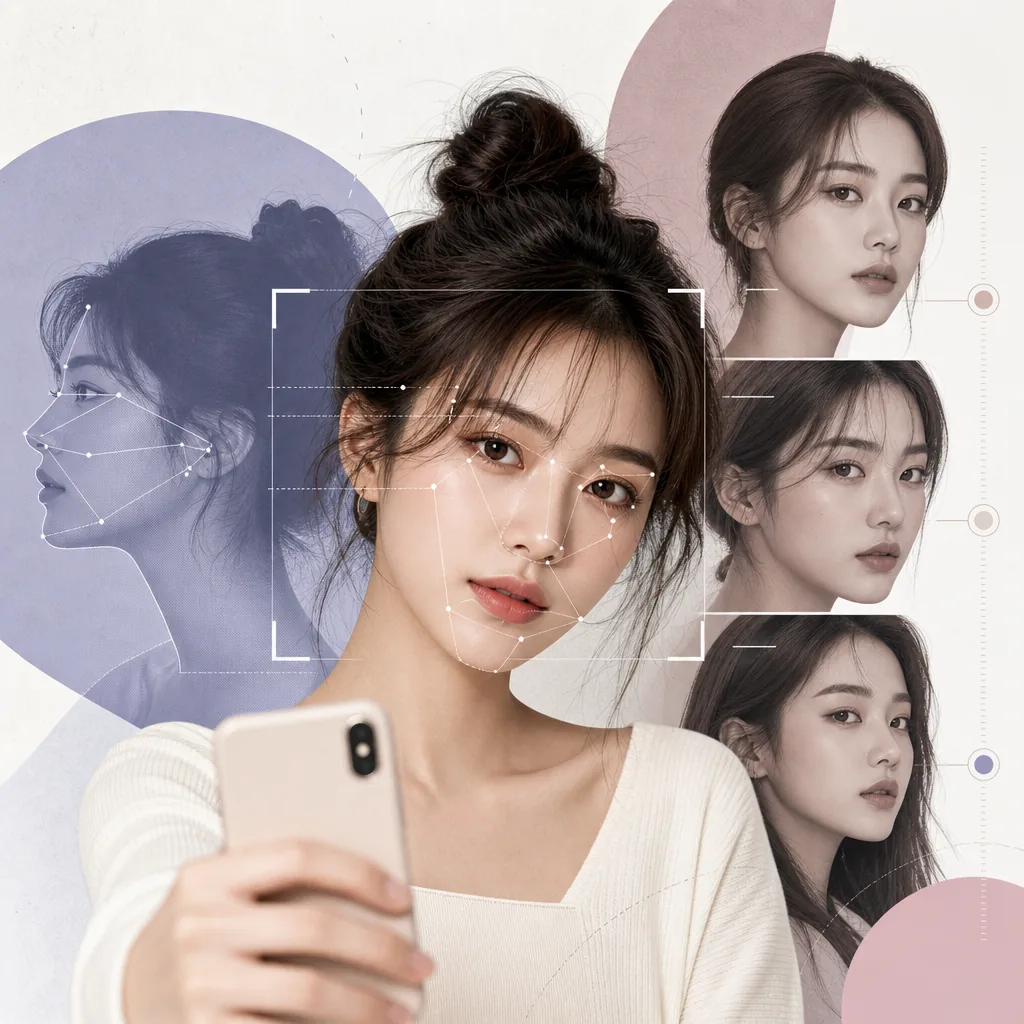 K-pop Look Alike: 사진으로 나와 닮은 아이돌 느낌 찾기
